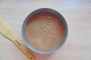 Шоколадный торт с кремом "Пломбир"