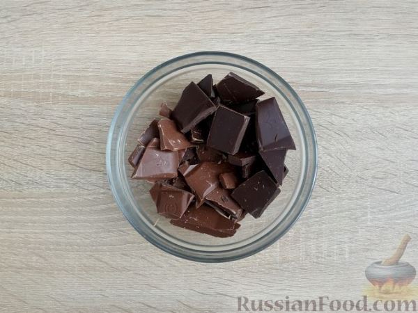 Конфеты из вермишели со сгущёнкой, в шоколаде